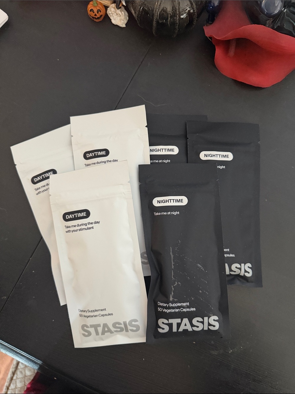 Stasis Adult - Daytime & Nighttime Capsule Packs — Stimulant Support